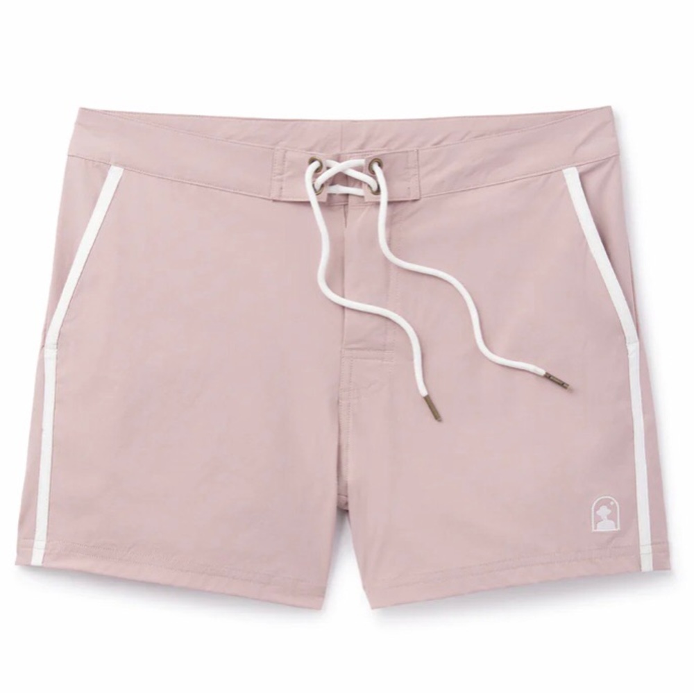 NWT Dandy Del Mar- The Stirata Stretch Swim Shorts- Size 29- Rosado